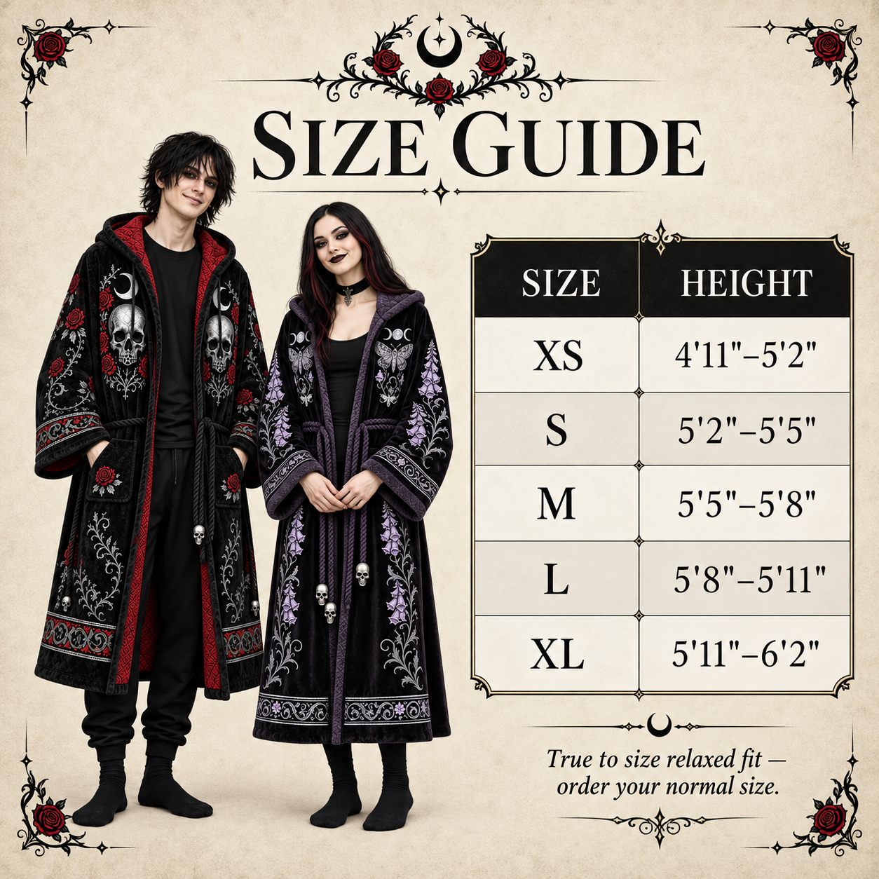 NightVeil Robes™ Gothic Robe